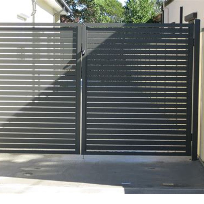 Good Quanlity Aluminium Slat Sliding Gate Suppliers