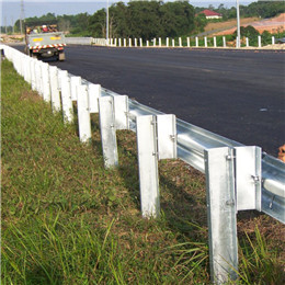 Highway steel guardrail