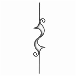 Cost of wrought iron spindles