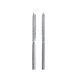 Stainless steel swage lag screws