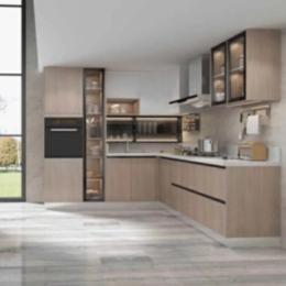 Melamine Finish Kitchen Cabinets