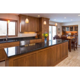 Wood Veneer Kitchen Cabinets