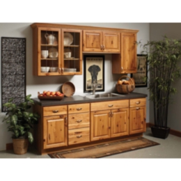 Solid Oak Kitchen Units