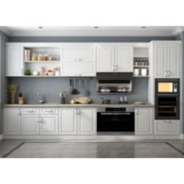 Modular PVC Kitchen Cabinets