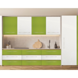 Plastic PVC Kitchen Cabinets