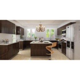 Eco-Friendly HPL Kitchen Cabinets