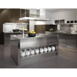 Modern Metal Kitchen Cabinets