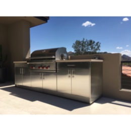 316 Stainless Steel Panel Outdoor Kitchen