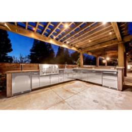 Stainless Steel Outdoor Kitchen Cabinets