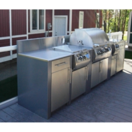 Stainless Outdoor Kitchen Cabinets