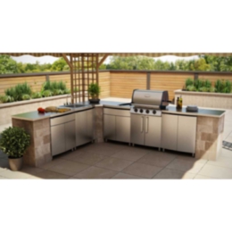 Modular Stainless Steel Outdoor Kitchen Cabinets