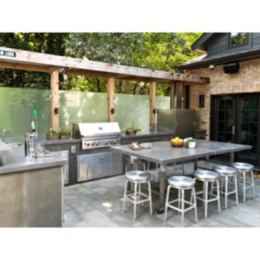 Stainless Steel Outdoor Kitchen Cupboards