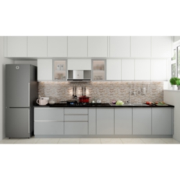 Contemporary Aluminum Modular Kitchen Cabinets