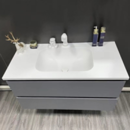 Wall Hung Acrylic Bath Vanity