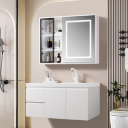 Wall Mounted Acrylic Bathroom Cabinets