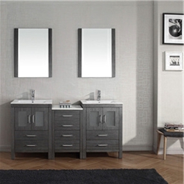 Aluminum Bath Floor Stand Cabinet