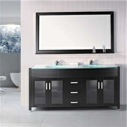 Floor Stand Aluminum Bathroom Cabinets