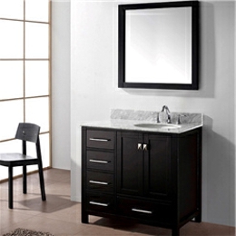 Aluminum Bath Floor Stand Vanity