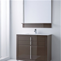 Lacquer Bathroom Floor Cabinet