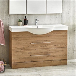 Melamine Bathroom Floor Stand Cabinet