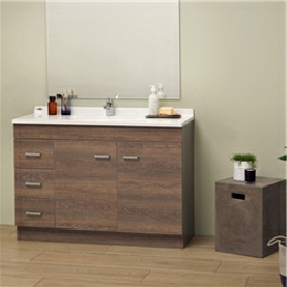 Floor Stand Melamine Finish Vanity