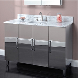 Floor Stand Stainless Steel Bathroom Vanity