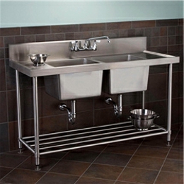 Stainless Steel Bathroom Vanity