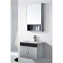 Stainless Steel Bathroom Floor Vanity