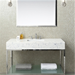 Stainless Steel Bath Floor Stand Vanity