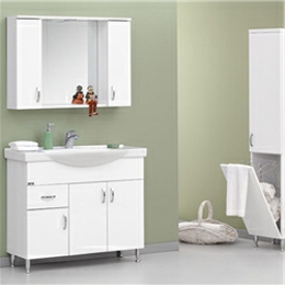 Floor Stand UV Finish Vanity