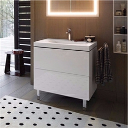 UV Finish Bathroom Floor Vanity