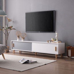 White TV Stand