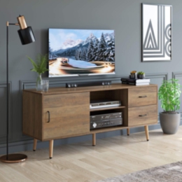 Oak TV Unit