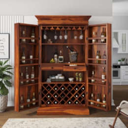 Cabinet And Wine Rack