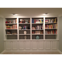 Wall-Mounted Bookcase