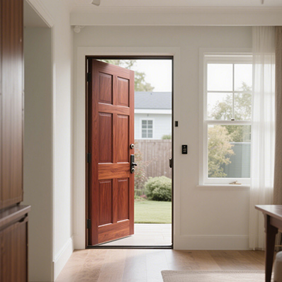 Red Oak Wood Door - 副本
